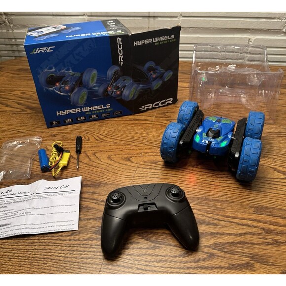 HYPER WHEELS RC STUNT CAR, URIC., RCCR. Original Box, Tested, Works Great‎ - Picture 2 of 14